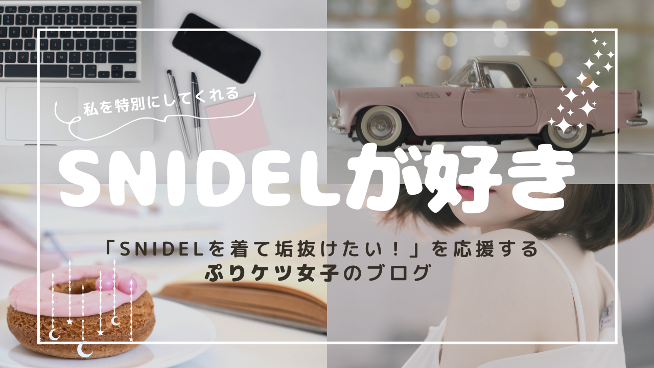 SNIDELが好き